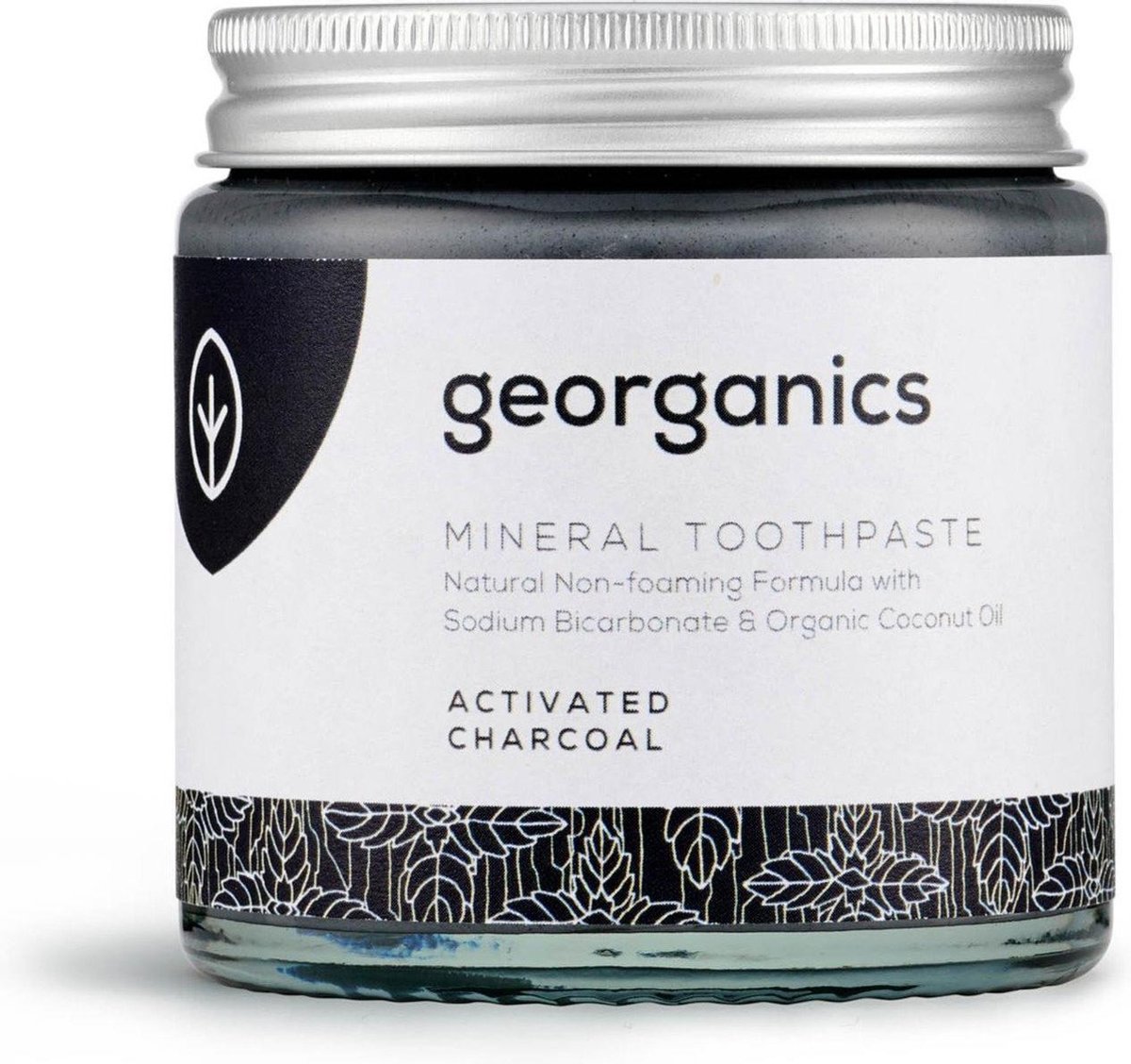 Natuurlijke Tandpasta (Actieve Kool) - Georganics 120 ml