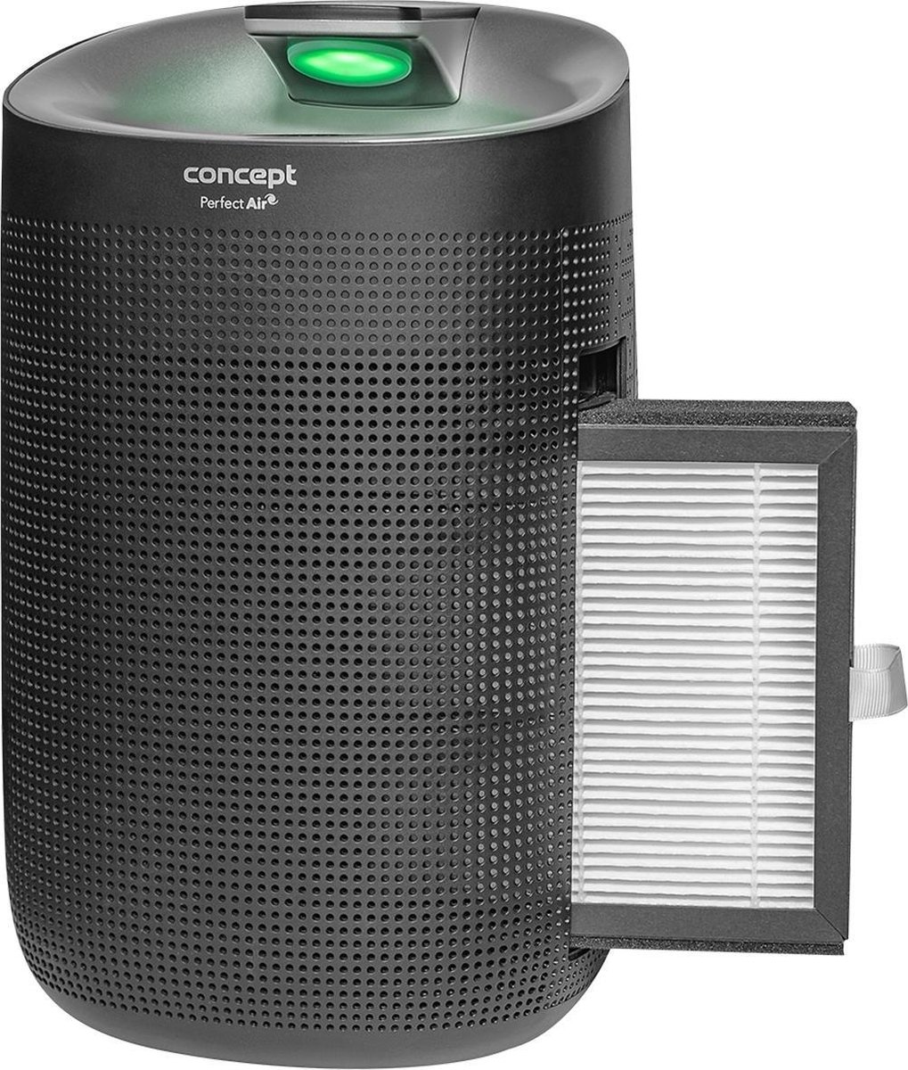 Concept OV1210 ontvochtiger 1 l 50 dB 45 W Zwart, Zilver