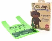 Beco Poop Bags - Extra Grote en  Sterke Poepzakjes met Hengsel - 120 stuks per verpakking