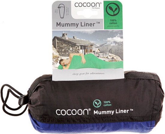 Cocoon Mummyliner - Lakenzak - Katoen - Monk's Red van Merkloos — afbeelding 5