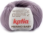 Katia Merino Baby - 65 donkerpaars - 50 gr. = 165 m.