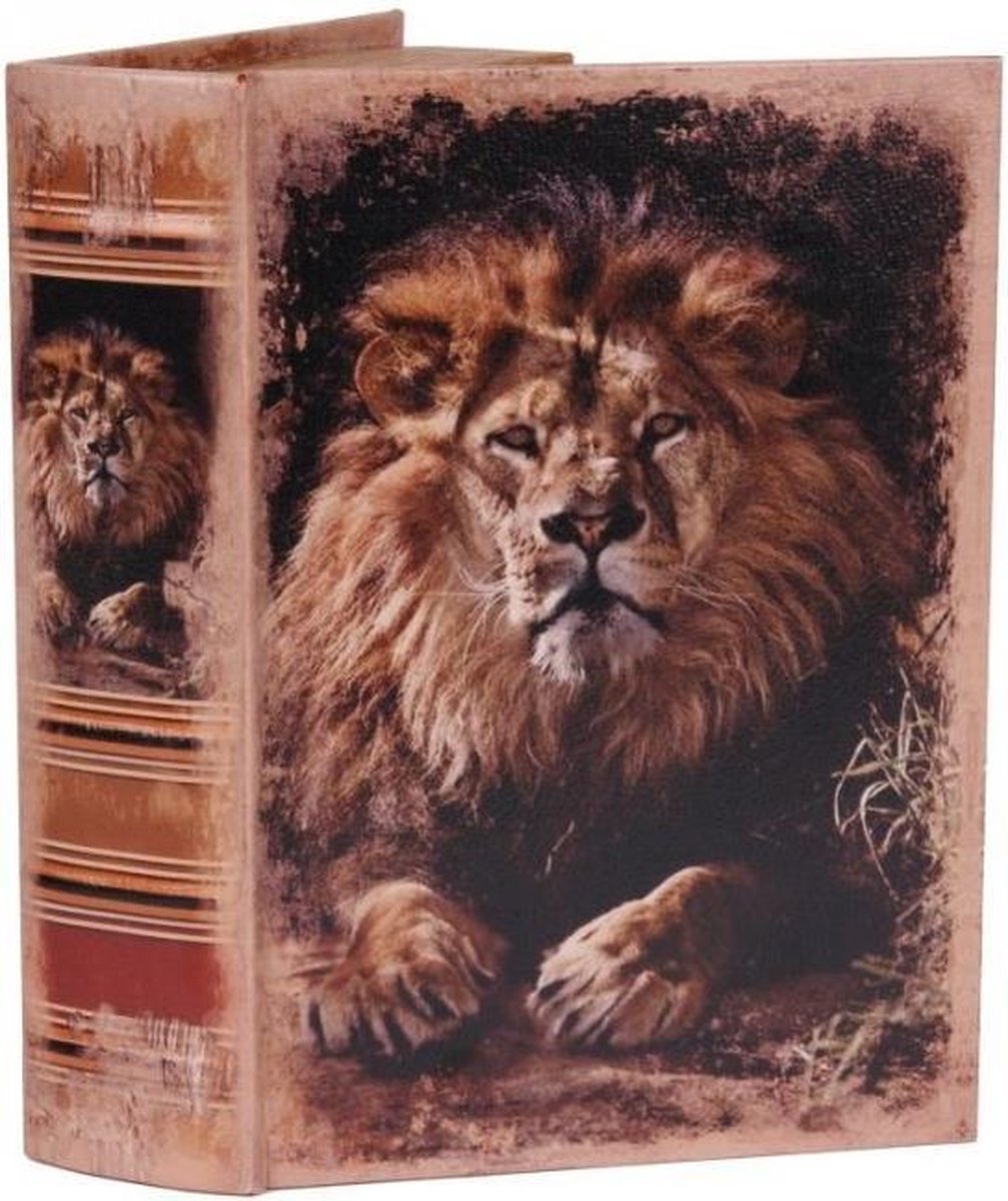 Book box 27 cm Lion