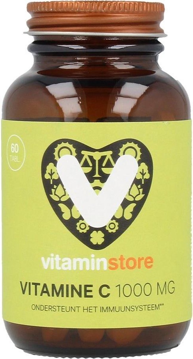 Vitaminstore - Vitamine C1000 mg - 120 tabletten
