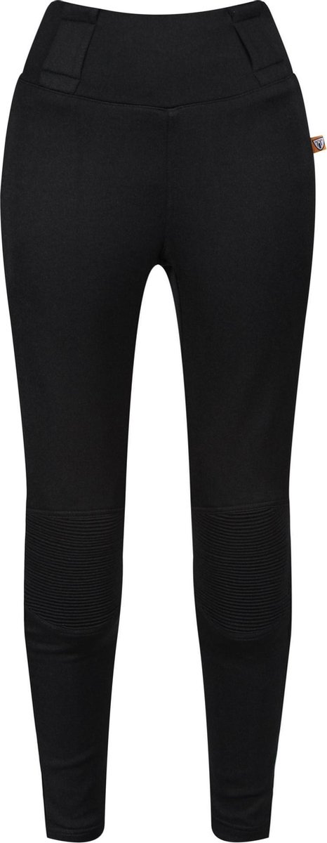 Motogirl Sherrie motorlegging AA-keur Level 2 dames motorbroek - zwart - Maat 36