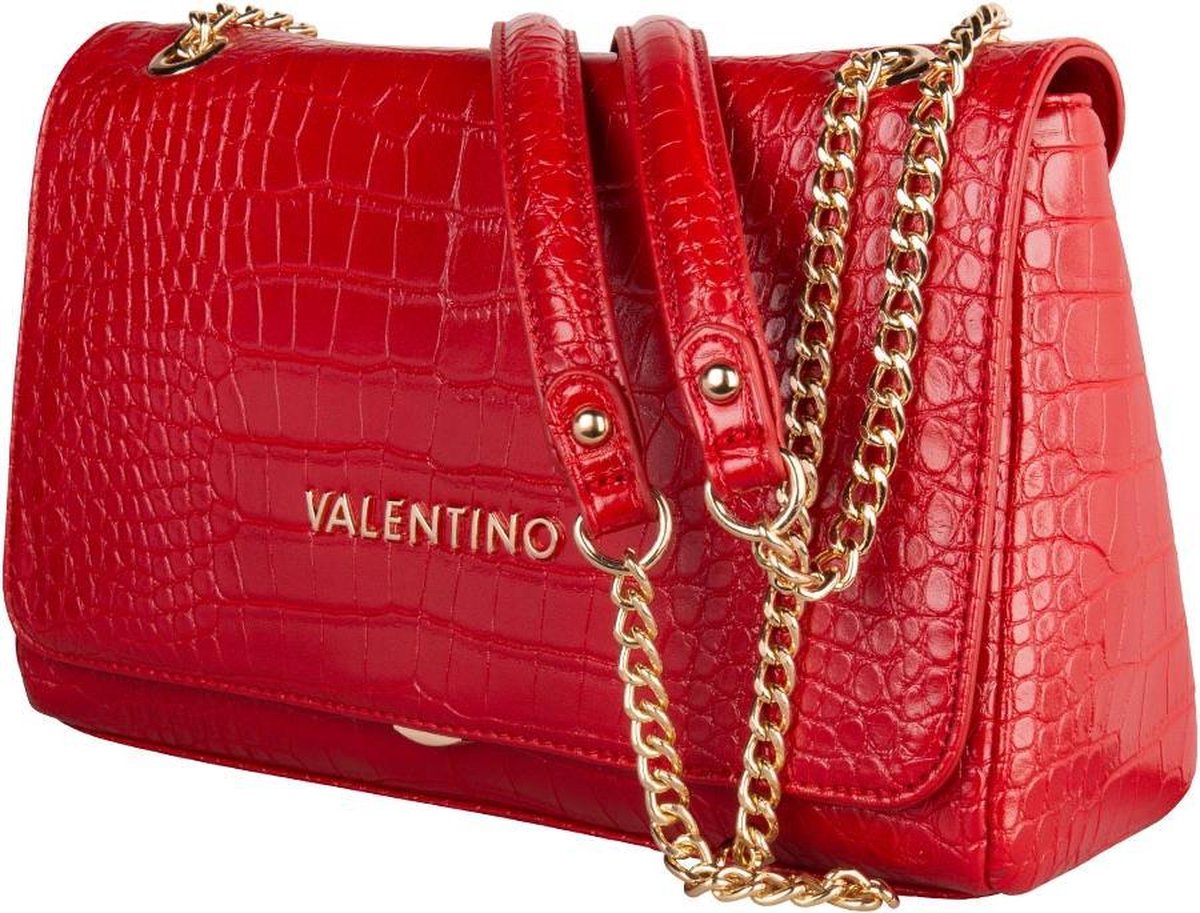 Valentino sac bandoulière croco rosso | bol.