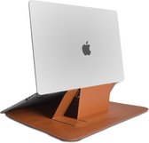 Housse MacBook Pro WIWU Alita - 15,4 pouces - Macbook Standard Slim Stand - Marron