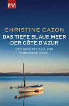 Das tiefe blaue Meer der Côte d'Azur