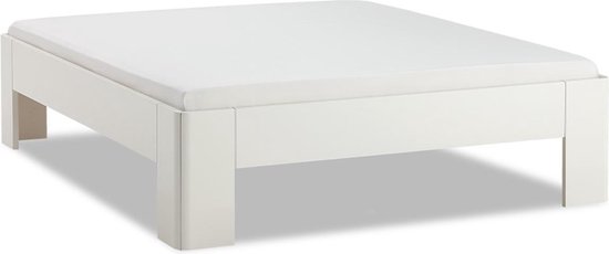 Beter Bed Fresh 450 Compleet Bed Met Silver Pocket Deluxe Foam Matras en Lattenbodem - 140x200cm - Wit