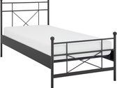 Maxi Bed Milano 1-persoons - 90 x 200 cm - antraciet