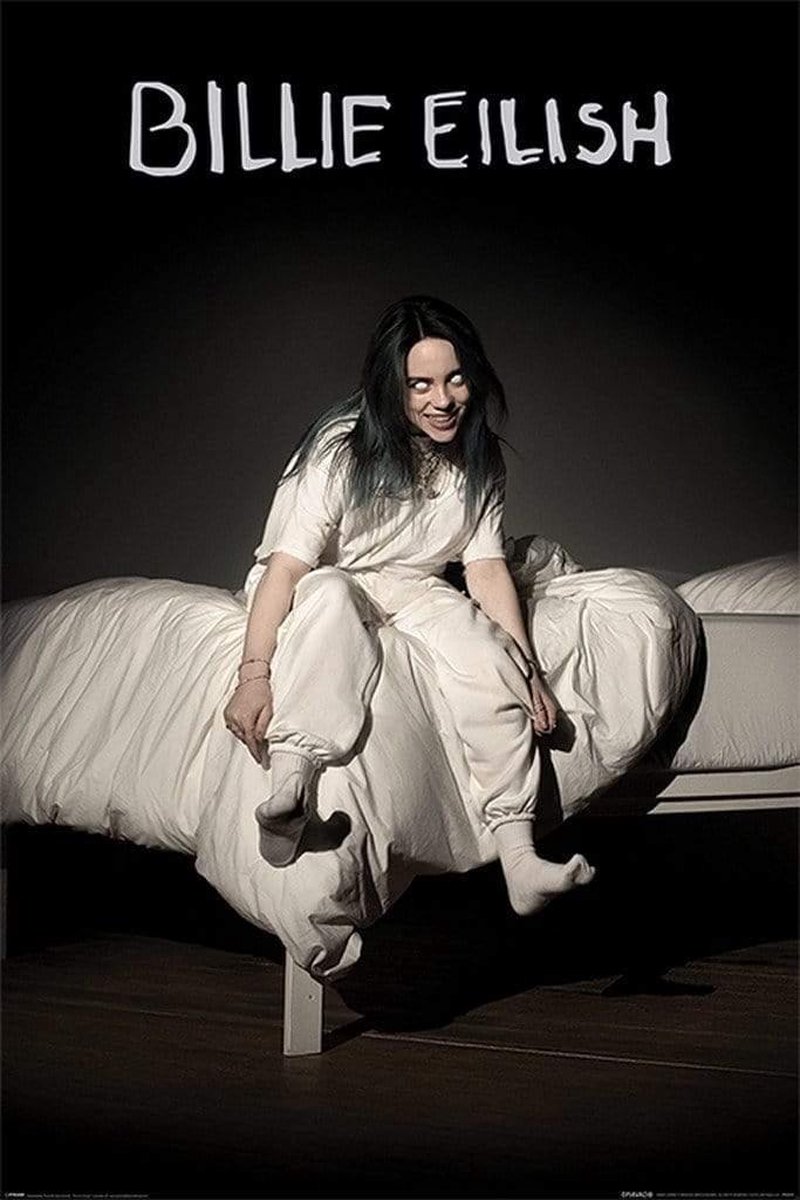 Billie Eilish When We All Fall Asleep Where Do We Go Poster 61x91.5cm