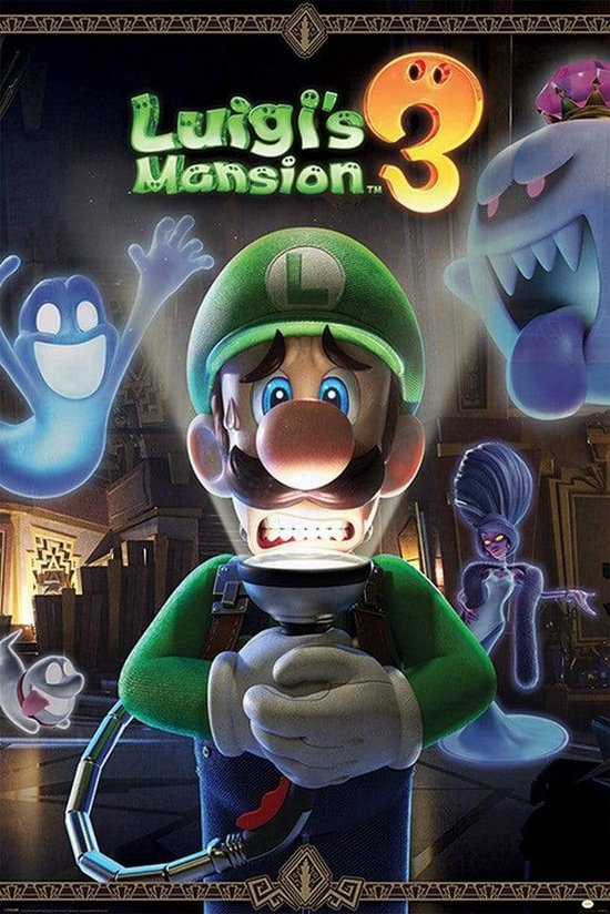 [Merchandise] Hole in the Wall Luigi Mansion 3 Maxi Poster