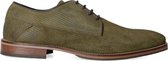 Sacha - Heren - Khaki leren veterschoenen - Maat 42