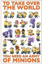 Poster - Despicable Me Take Over The World - 91.5 X 61 Cm - Multicolor