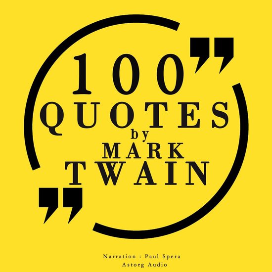 100 quotes by Mark Twain - cover