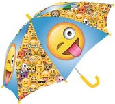 Emoji Paraplu Emoticon Junior 65 X 55 Cm Geel