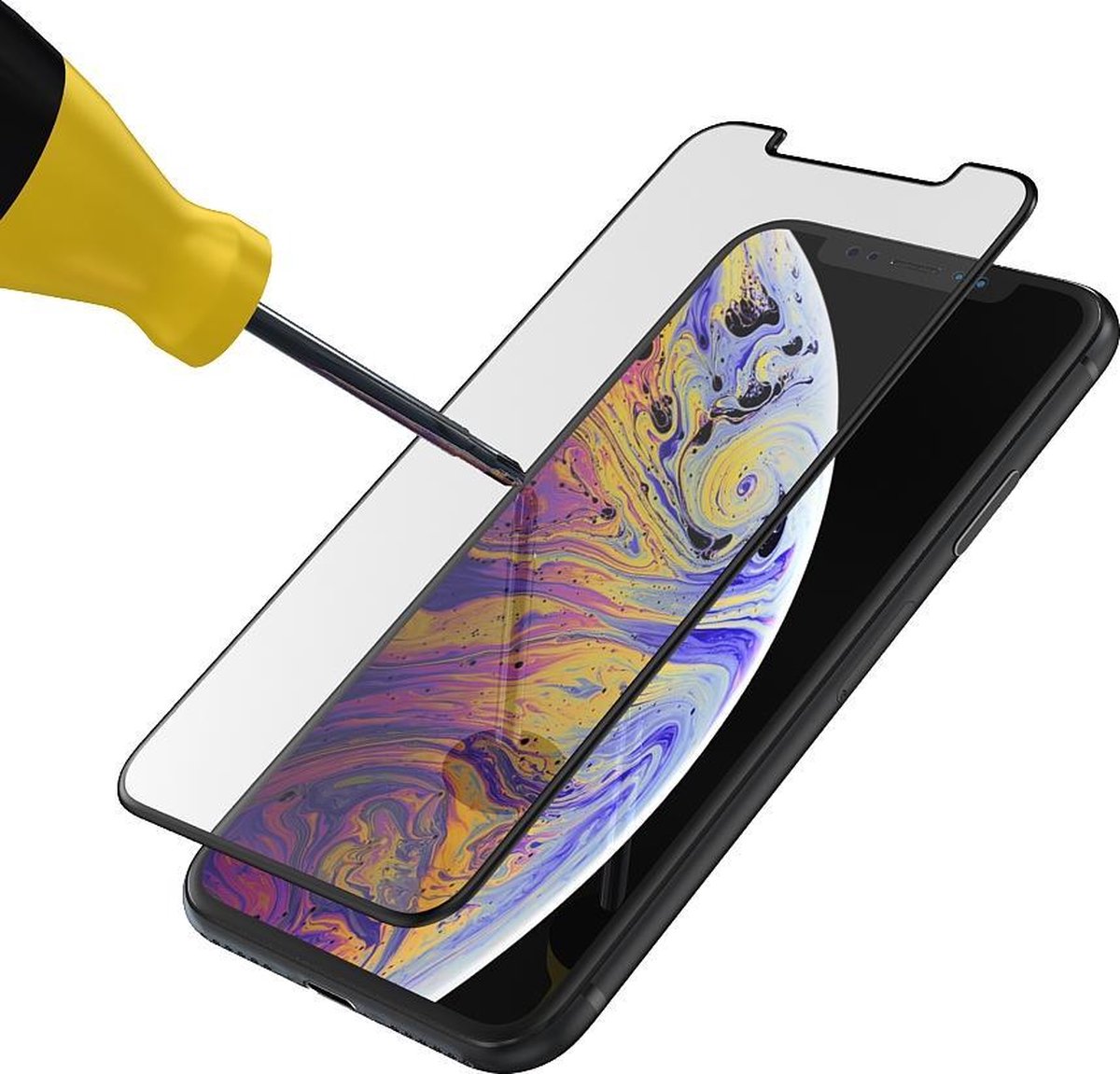 BeHello iPhone 11 Pro Max / Xs Max Screenprotector High Impact Glass