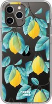 HappyCase iPhone 12 / 12 Pro Hoesje Flexibel TPU Citroen Print