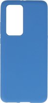 Wicked Narwal | Color TPU Hoesje voor Huawei P40 Pro Navy