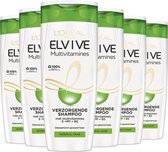 L'Oréal Paris Elvive Multivitamines Shampoo - 6 x 250 ml - Voordeelverpakking