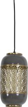 Light & Living Rohut Hanglamp - Donker warm grijs - Ø17x30cm