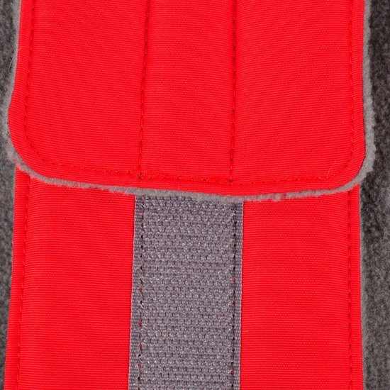 Hondenjas – Regenjas hond – Water- en winddichte hondenregenjas met fleece – Flamingo Regenjas Juno Rood – 45 cm