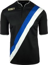 Robey Shirt Anniversary SS - Voetbalshirt - Black/Royal Blue/White - Maat M