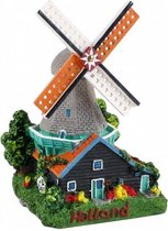 Decoratief Beeld - Stellingmolen Met Stenen Kap Souvenir - Keramiek - Matix - Multicolor