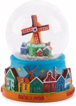 Waterbol Dorpstafereel Holland 7 Cm - Souvenir