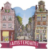 Magneet MDF Steeg Amsterdam - Souvenir