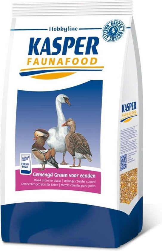Kasper Faunafood Hobbyline Mixed Grain pour canards - Nourriture pour canard - 4 kg