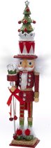 Hollywood™ Red and Green Tree Hat Nutcracker