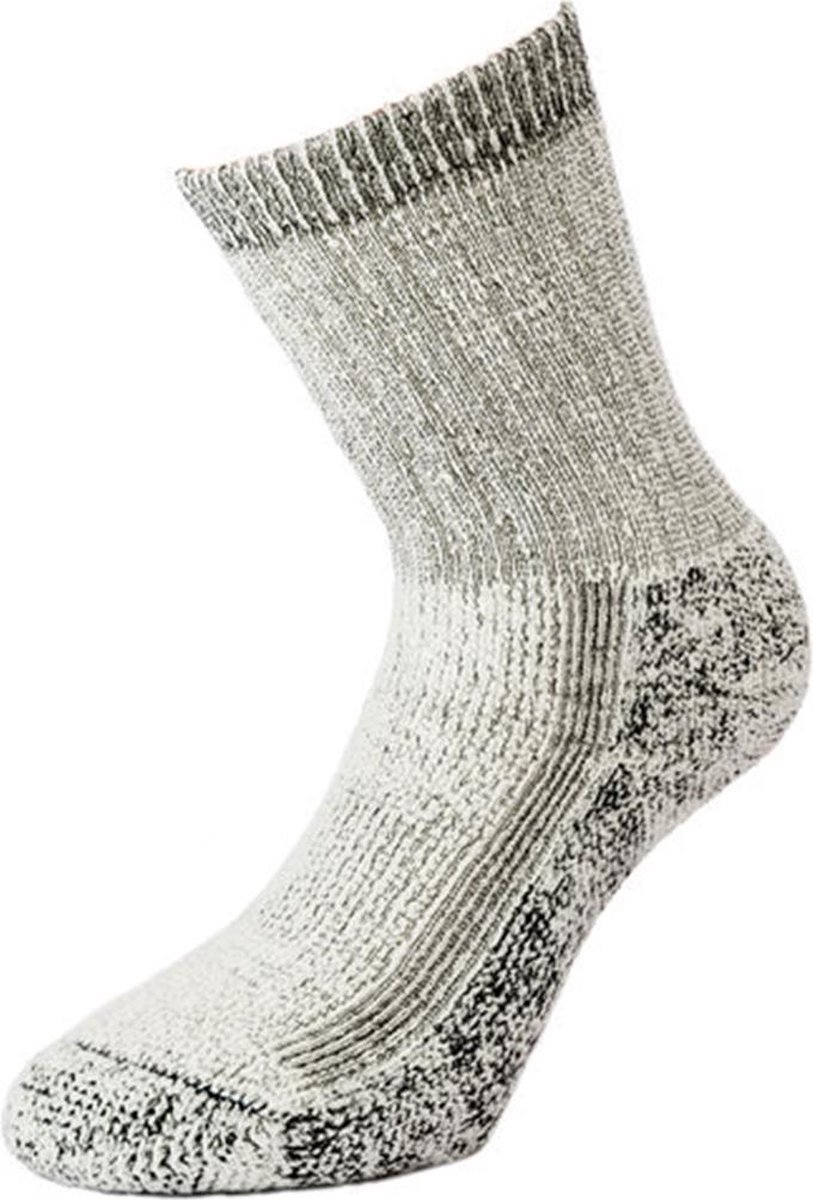 Soga 2-Pack Extra Warme Merino Badstof Binnenvoering Heren Dames – 39-42 S5 Grijs