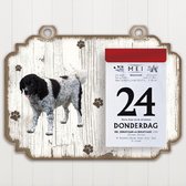 Scheurkalender 2023 Hond: Wetterhoun