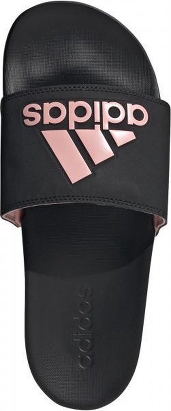 adidas adilette Comfort Slipper - Zwart / Roze - maat 44.5 | bol.com