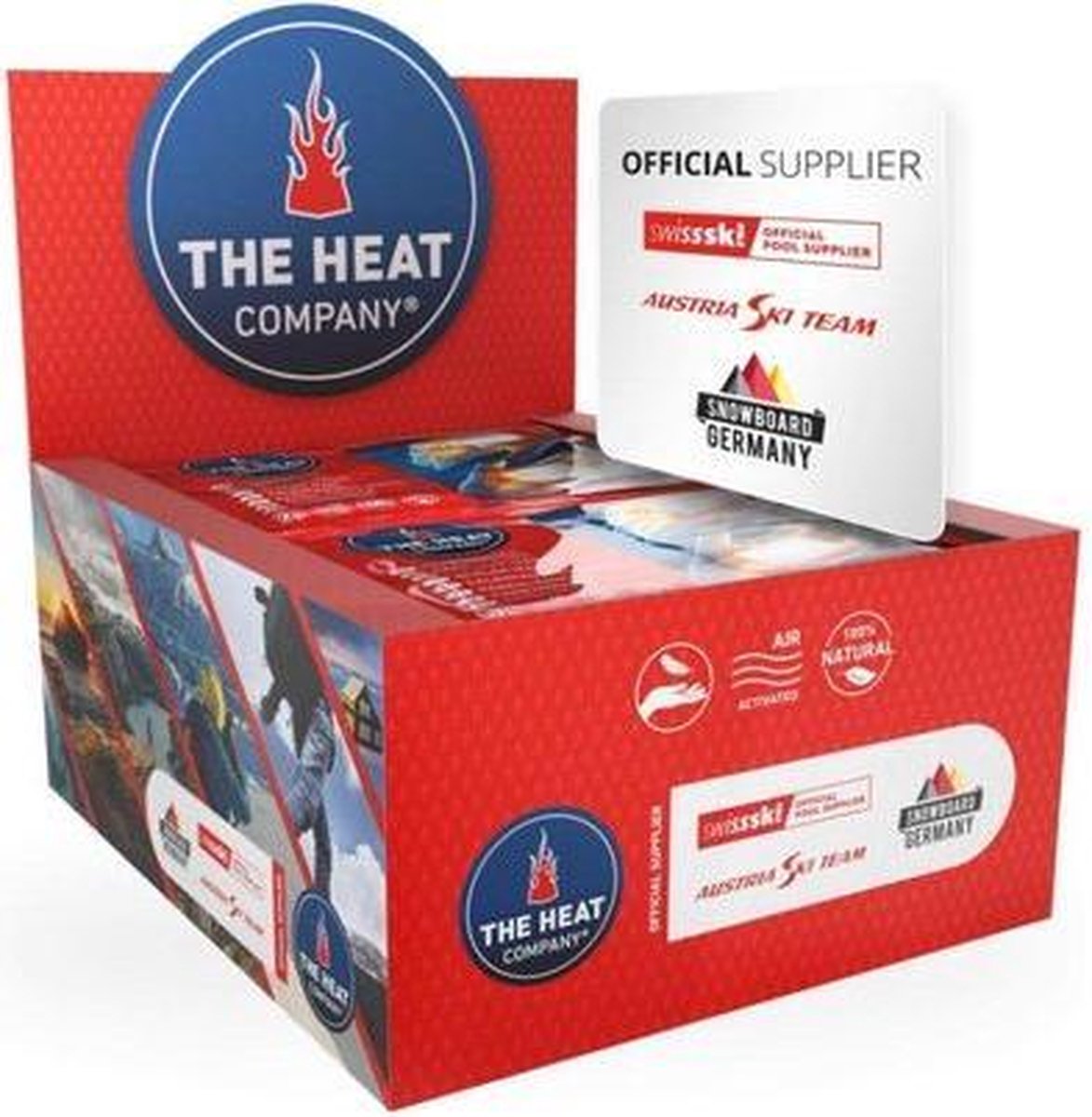Heat mains The Heat Company - 10 paires - très chaud - chauffe-poche - 12  heures de