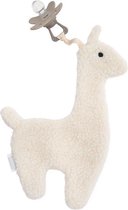 Jollein - Speendoekje Lama (Off-white) - Speenknuffel, Speendoekje Baby, Speendoek - 100% Polyester