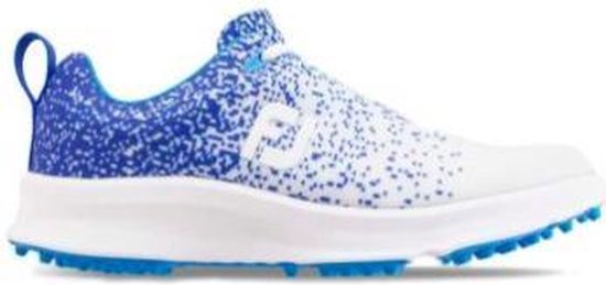 Footjoy - Leisure - Dames Golfschoen - Wit/blauw - Maat 39