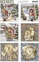 Mal Snij Topper - Scenery - Klassieke Kerst