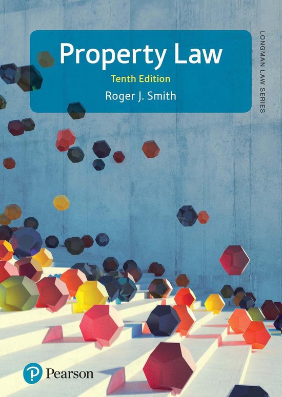 Longman Law Series - Property Law - cover