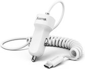 Hama Auto-oplader USB Type-C 3 A Wit