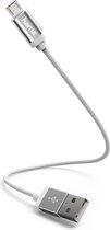 Hama Oplaad-/sync-kabel Micro-USB 0,2 M Wit