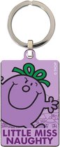 Little Miss Naughty Key Ring (Purple)