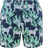 boxershort zebra blauw