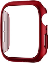 Spigen - Case voor Apple Watch 6 44mm - Siliconen Thin Fit Rood