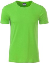 James and Nicholson - Heren Standaard T-Shirt (Limoen Groen)