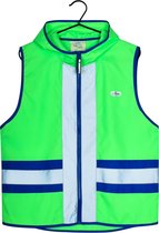 gofluo. Joy Veiligheidshesje - Reflecterend hesje - Fluorescerend - Veiligheidsvest - Hardloophesje - Reflectie jas - Lichtgewicht - Veilig de weg op - Groen - M