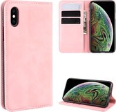 EmpX Telefoonhoesje - Book Case - Geschikt Voor Apple IPhone Xs Max - Bruin