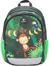 Belmil Rugzak Jungle Junior 12 Liter Polyester Donkergroen