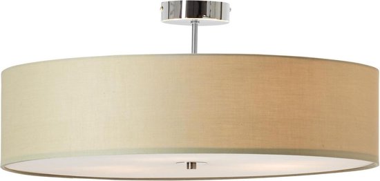 BRILLIANT Plafondlamp Andria 60cm chroom / groen binnenverlichting,  plafondverlichting... | bol.com