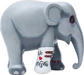We love Mosha Global 15 cm Elephant parade Handgemaakt Olifantenstandbeeld